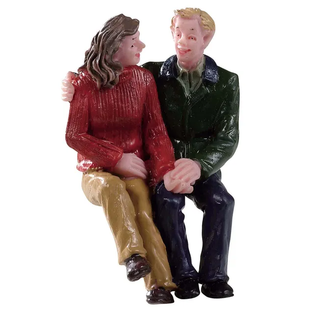 lemax-lunch-date-figurine-couple-de-village-de-no-l image 1