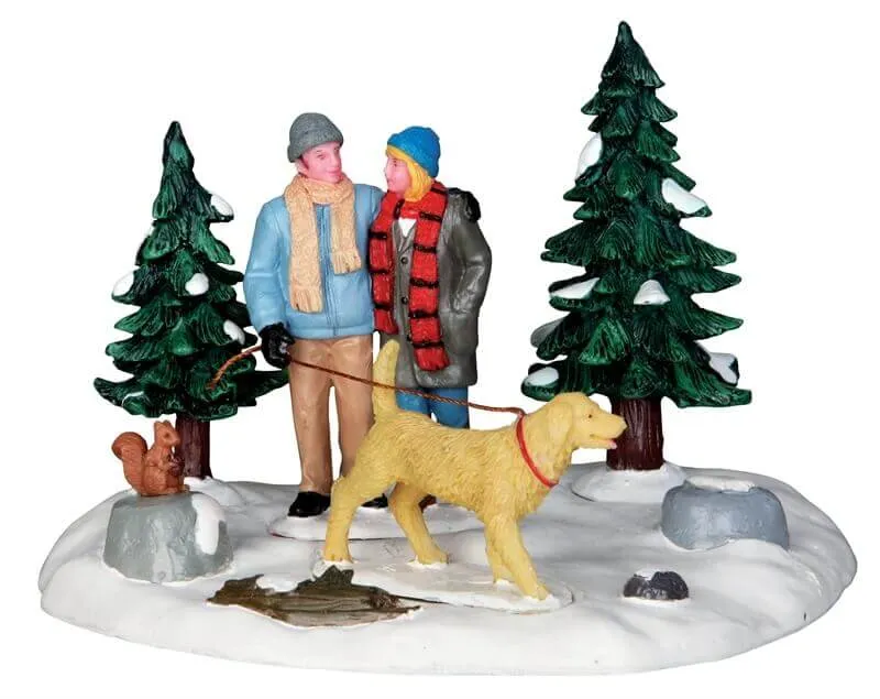 lemax-winter-stroll-figurine-promenade-village-de-no-l image 1