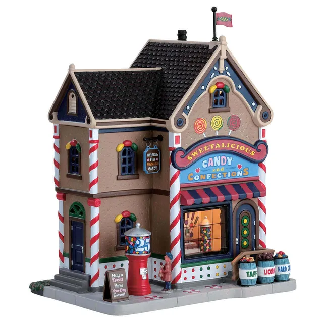 lemax-sweetalicious-candy-shop-boutique-miniature-lumineuse image 1