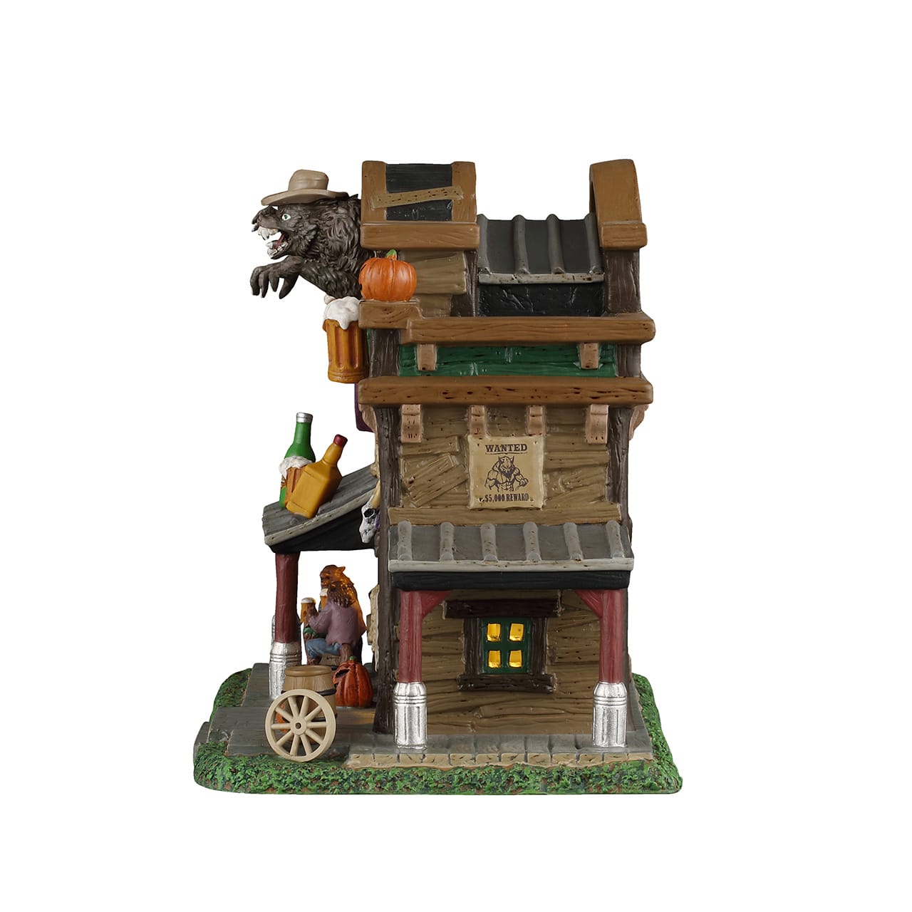 lemax-silver-slug-saloon-b-timent-lumineux-spooky-town image 3