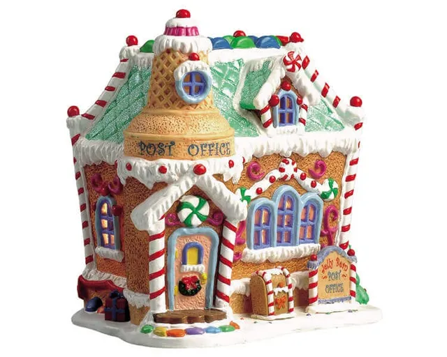 lemax-jelly-bean-post-office-maison-sugar-n-spice-village-de-no-l image 1