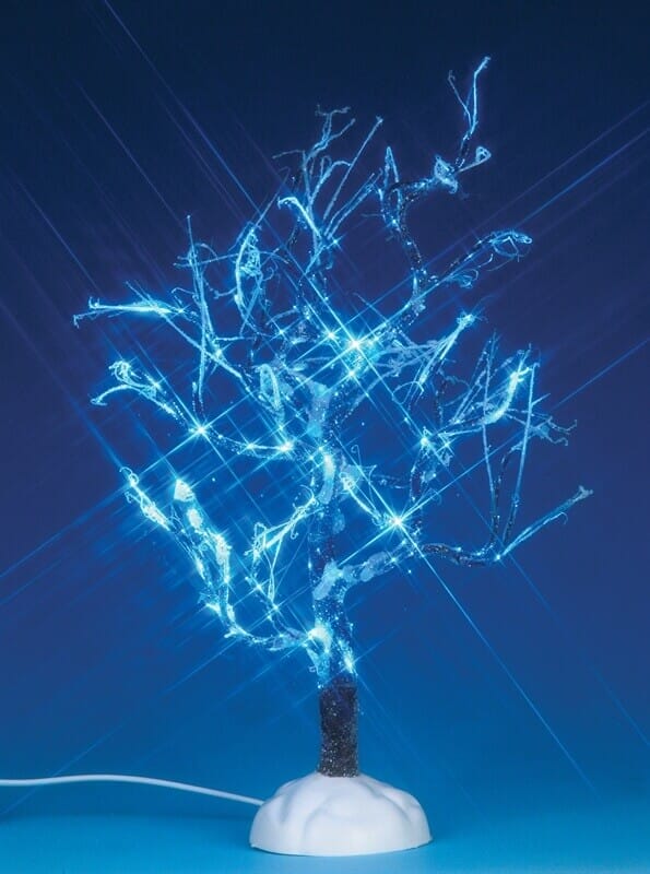 lemax-lighted-ice-glazed-tree-blue-sapin-givr-lumineux-bleu image 1