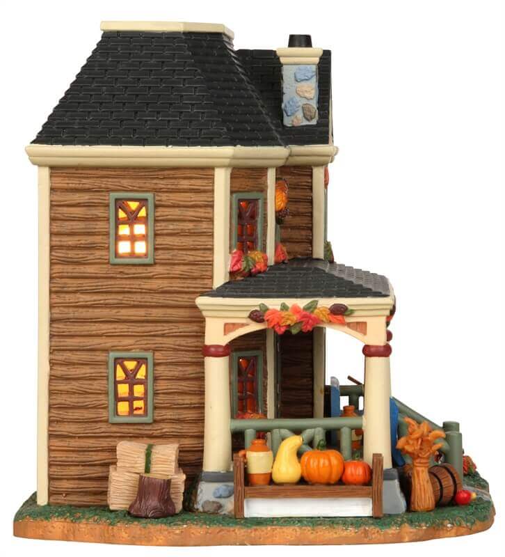 lemax-fall-residence-house-maison-d-automne-miniature-illumin-e image 3