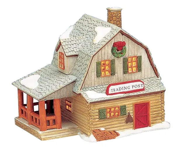 lemax-trading-post-maison-miniature-lumineuse-village-de-no-l image 1
