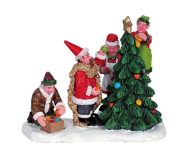 lemax-north-pole-christmas-tree-sapin-miniature-pour-village-de-no-l image 1