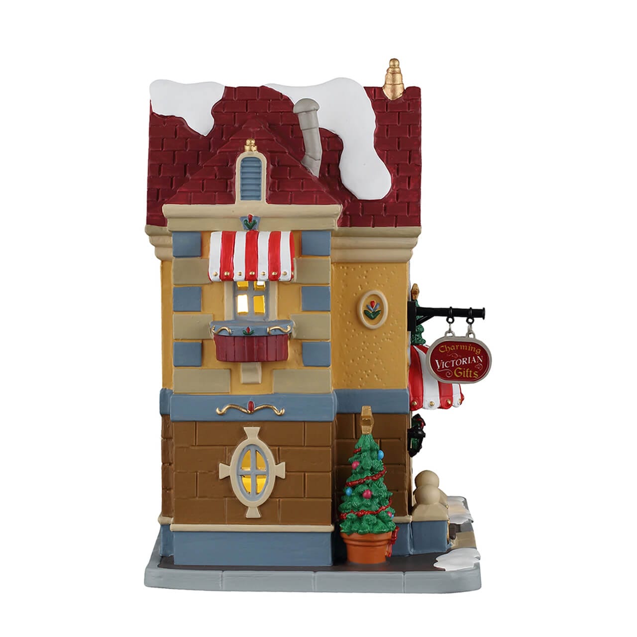 lemax-father-christmas-gift-shop-boutique-cadeaux-caddington-lumineuse image 2