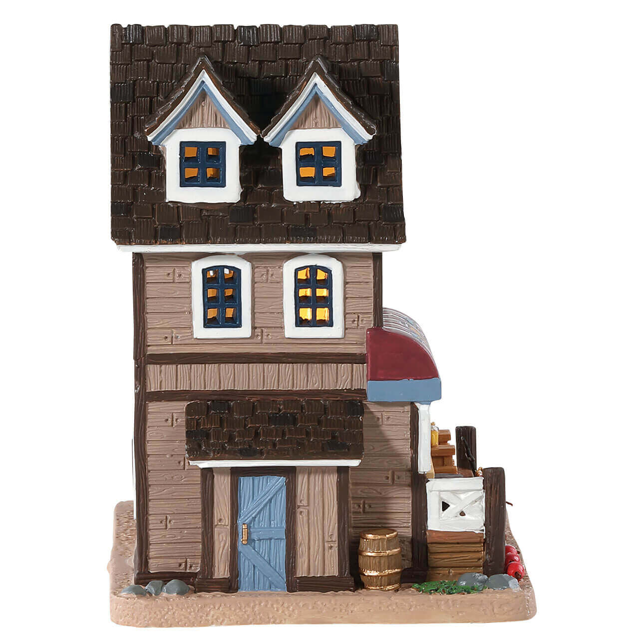 lemax-st-elmos-brasserie-village-miniature-lumineux image 3