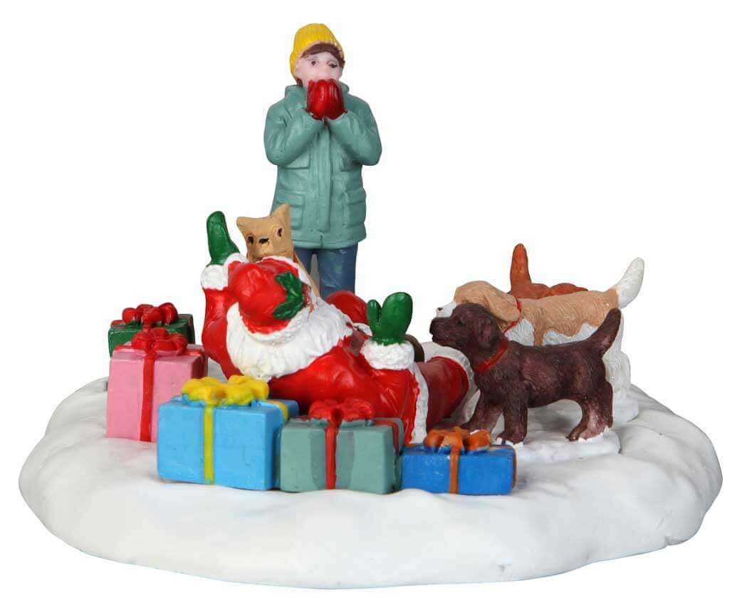 lemax-puppies-love-santa-figurine-chiots-no-l image 2