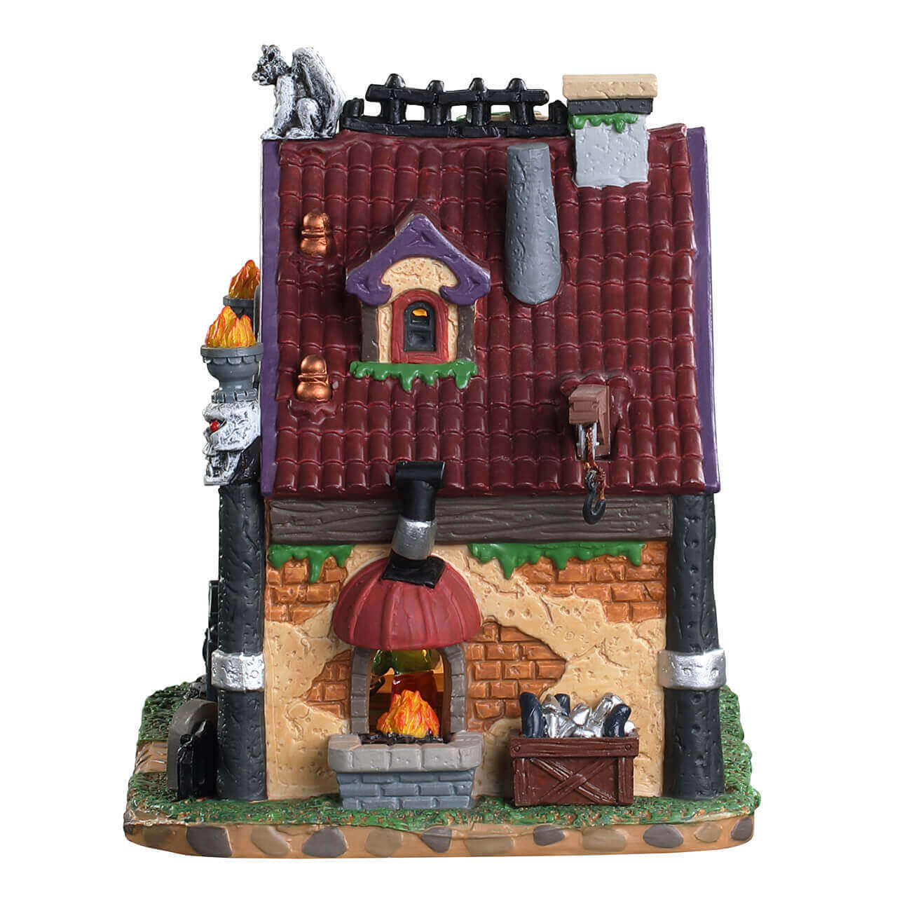 lemax-death-s-door-cemetery-gates-portail-cimeti-re-spooky-town image 3