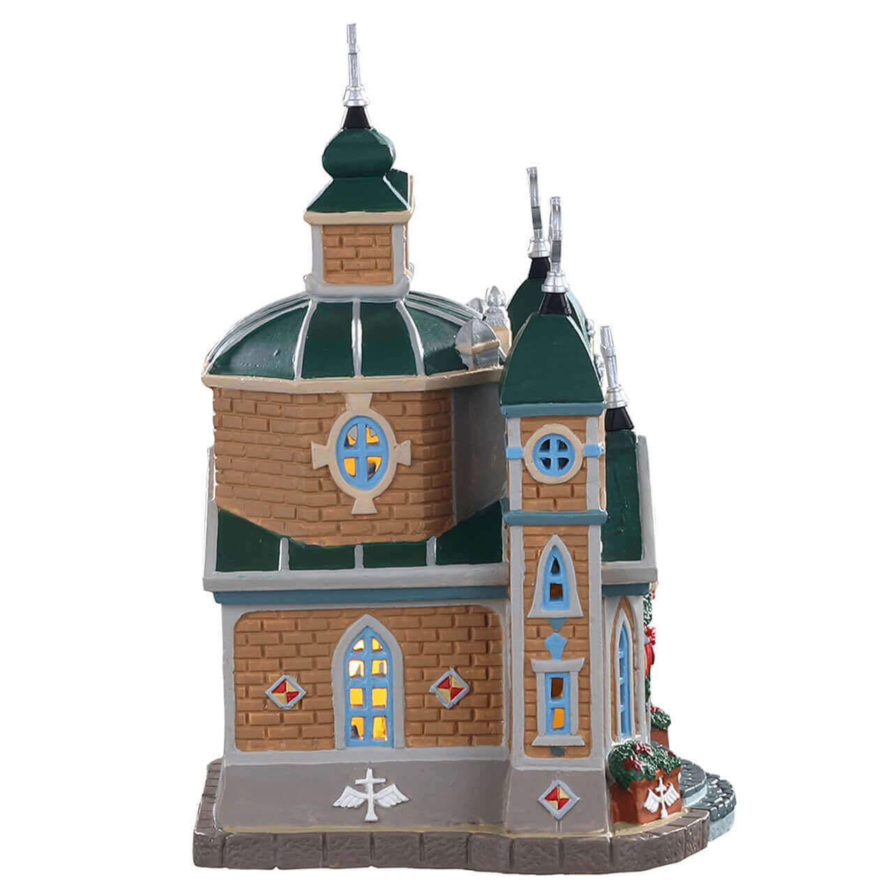 lemax-holy-spirit-cathedral-caddington-cath-drale-lumineuse-village-no-l image 2