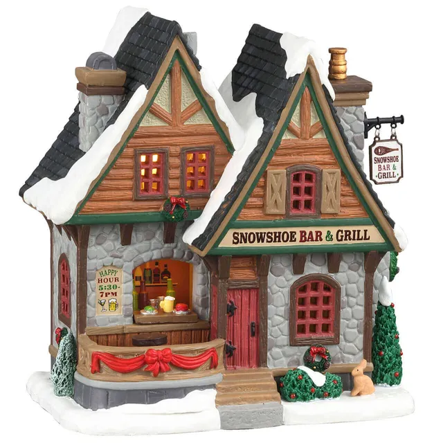 lemax-snowshoe-bar-grill-chalet-vail-village-lumineux image 1