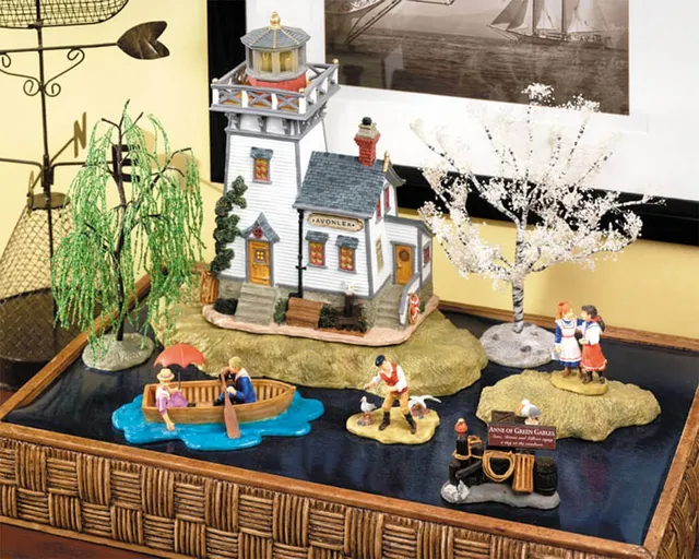 lemax-aogg-avonlea-lighthouse-set-phare-miniature-lumineux image 1