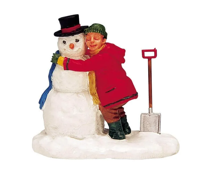 lemax-frosty-friend-figurine-bonhomme-de-neige-miniature image 1