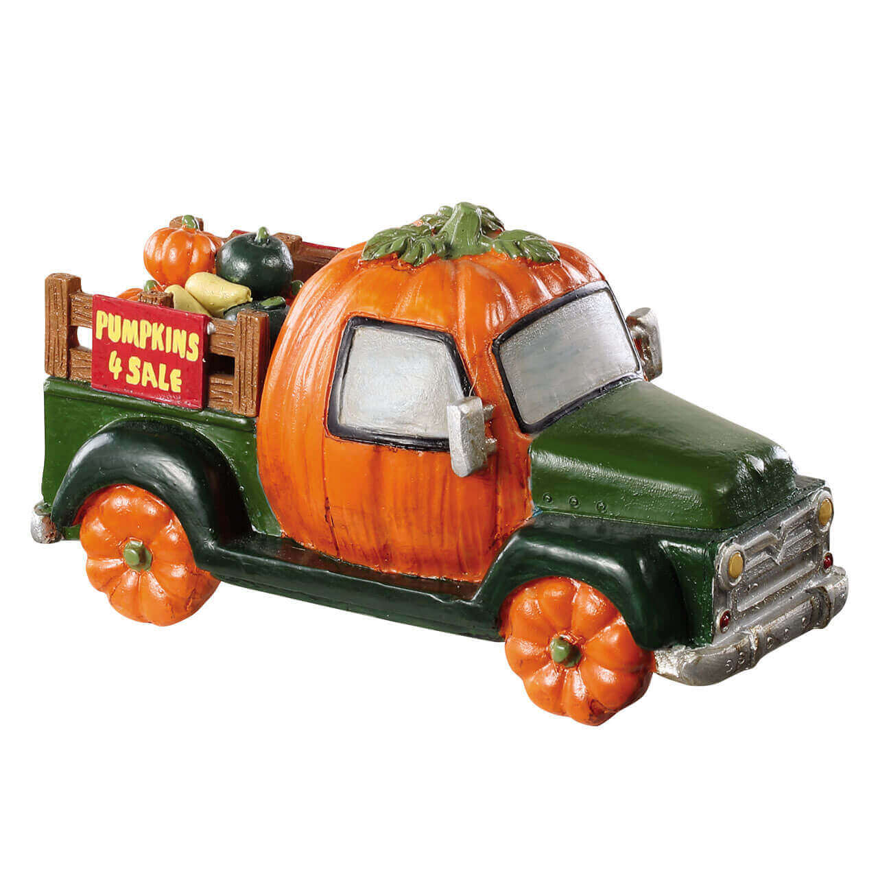 lemax-spooky-town-pumpkin-truck-camion-citrouille-pumpkins-4-sale image 1