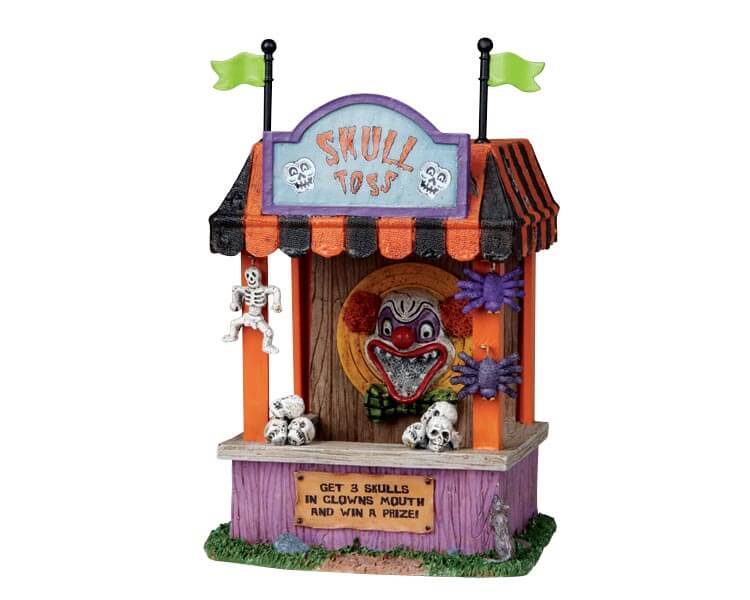 lemax-skull-toss-figurine-halloween-spooky-town image 2