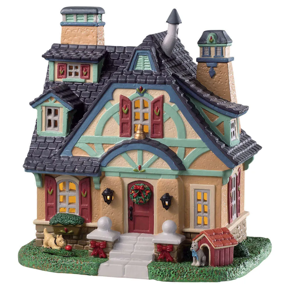 lemax-welcome-home-maison-miniature-lumineuse-village-de-no-l image 1