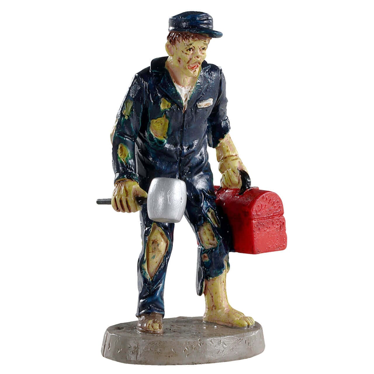 lemax-zombie-mechanic-figurine-halloween-spooky-town image 1