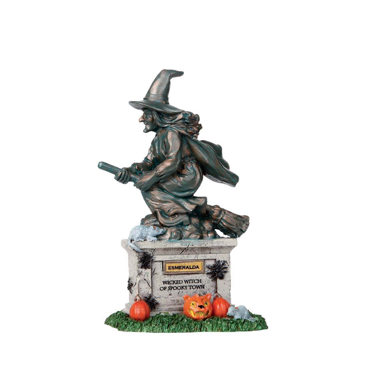 lemax-witch-statue-statue-sorci-re-spooky-town-halloween image 1
