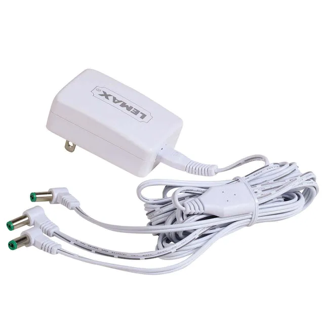 lemax-adaptateur-d-extension-4-5v-blanc-3-sorties-alimentation-village-miniature image 1