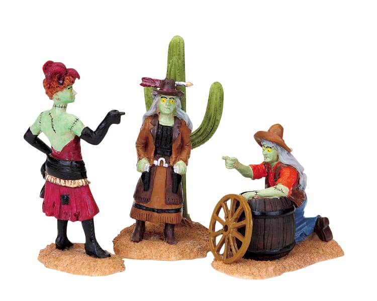 lemax-zombie-showdown-sc-ne-zombies-miniature-spooky-town image 1