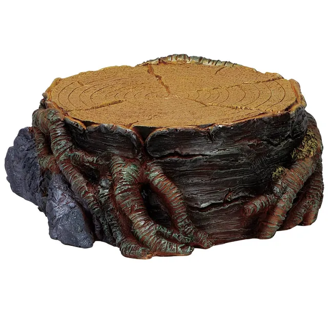lemax-tree-stump-display-platform-socle-souche-d-arbre-spooky-town image 1