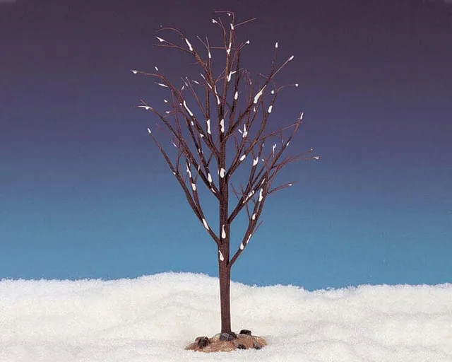 lemax-winter-elm-extra-large-grand-arbre-d-hiver-stable-village-miniature image 1