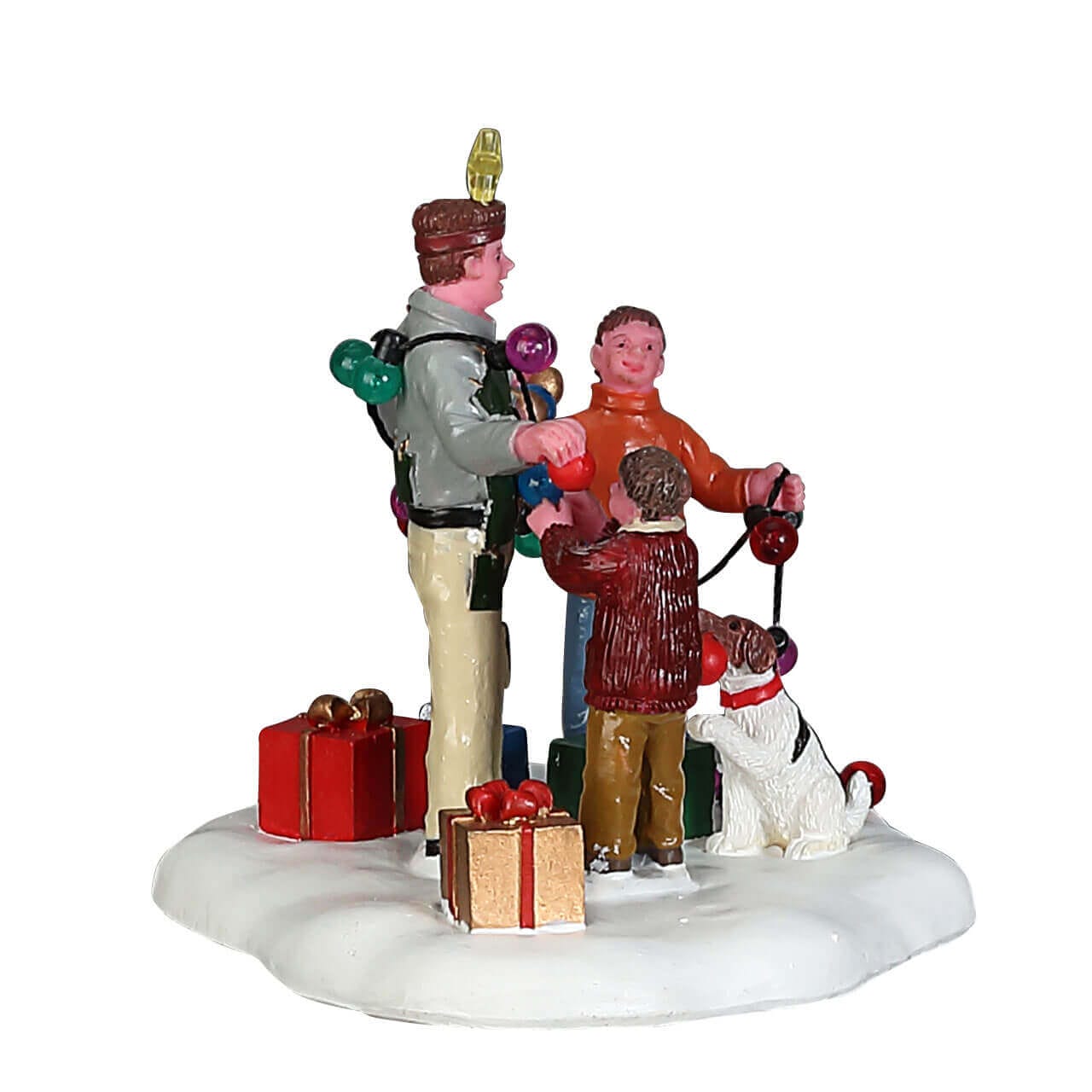 lemax-christmas-tree-dad-figurine-papa-au-sapin-village-de-no-l image 3