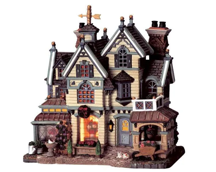 lemax-thompson-house-maison-miniature-de-no-l image 1
