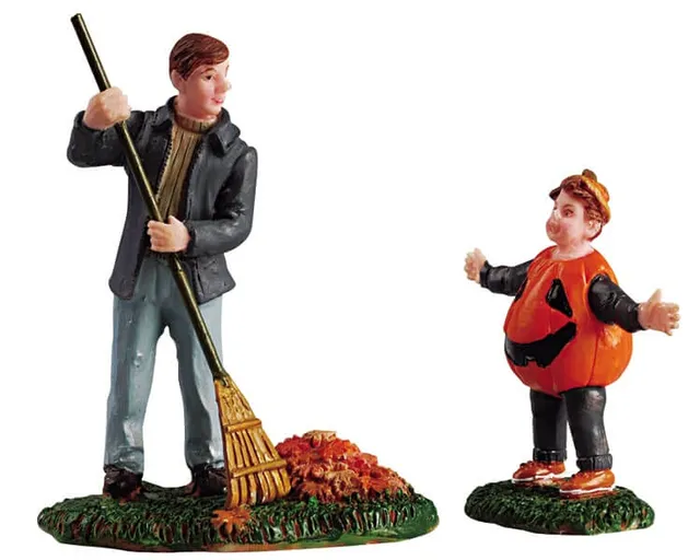 lemax-great-costume-pun-kin-figurine-spooky-town-halloween image 1