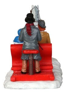 lemax-fancy-victorian-sleigh-tra-neau-victorien-pour-village-de-no-l image 3