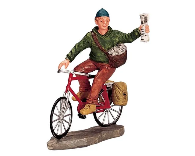 lemax-hot-off-the-press-accessoire-de-village-miniature image 1