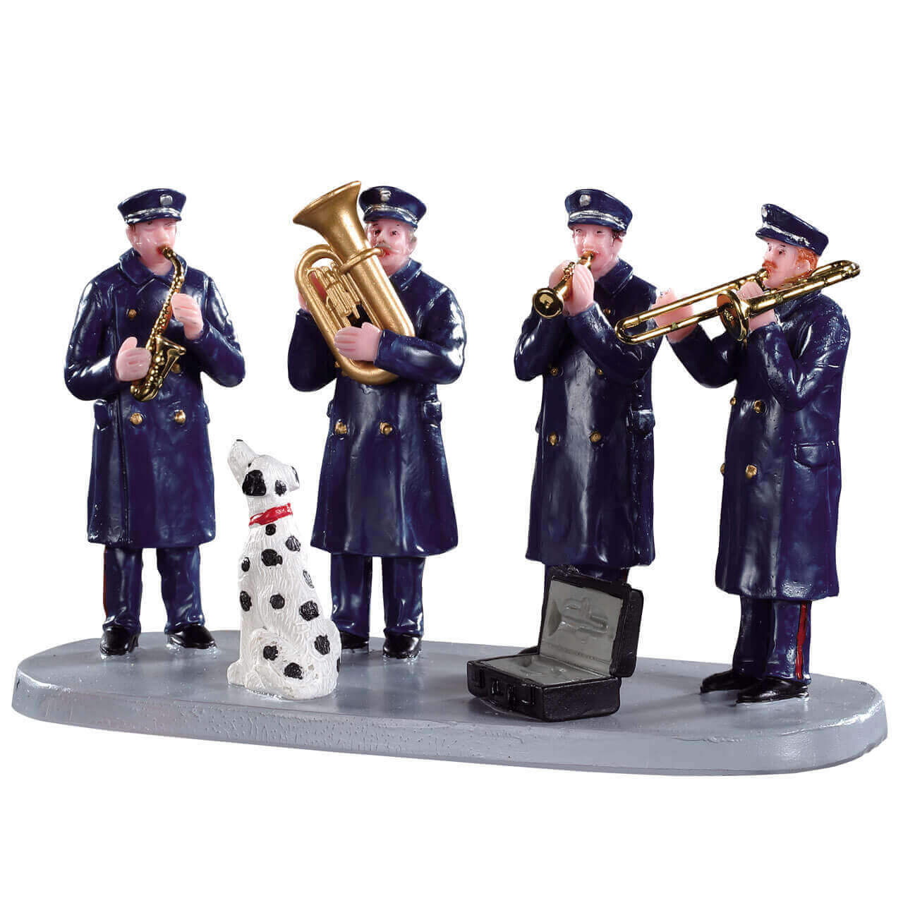 lemax-firehouse-band-figurine-village-de-no-l-caddington image 1