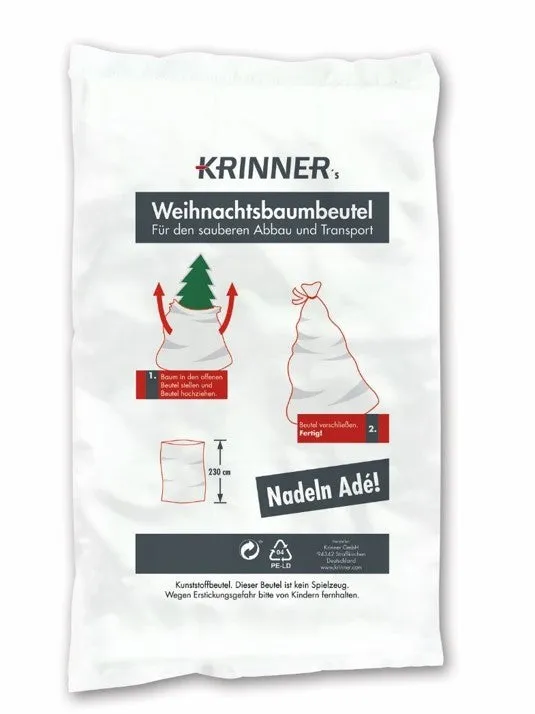 krinner-weihnachtsbaum-beutel-sac-sapin-de-no-l-transport image 1