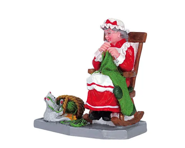 lemax-mrs-claus-big-stocking-figurine-village-de-no-l image 1
