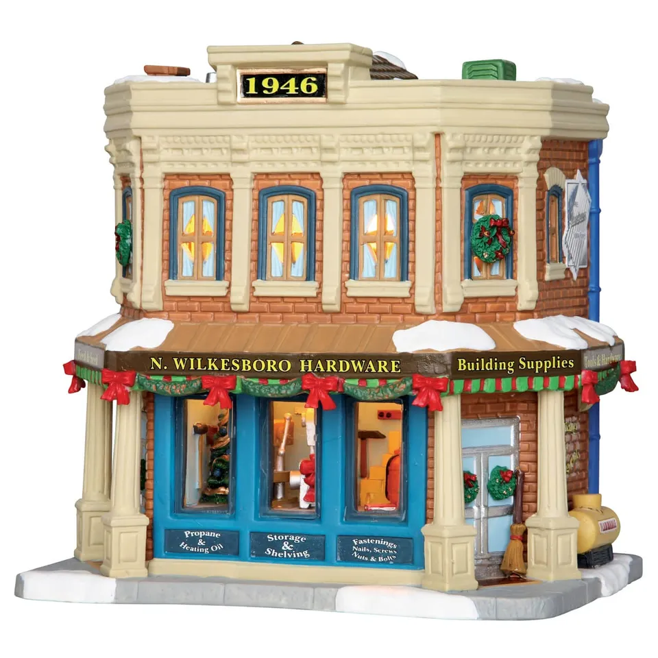 lemax-n-wilkesboro-hardware-maison-village-de-no-l-lumineuse image 1