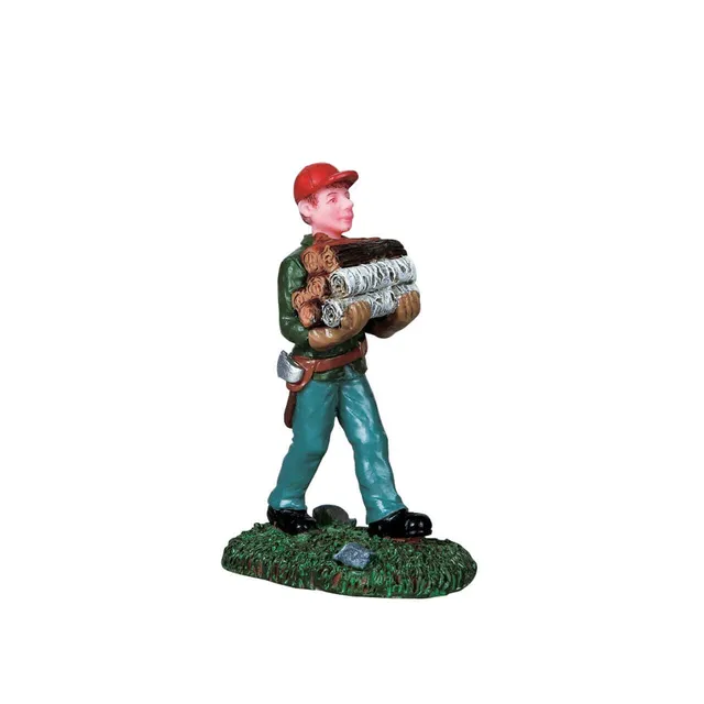 lemax-fuel-for-the-fire-figurine-miniature-de-no-l-vail-village image 1