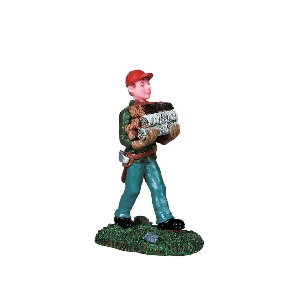 lemax-fuel-for-the-fire-figurine-miniature-de-no-l-vail-village image 1