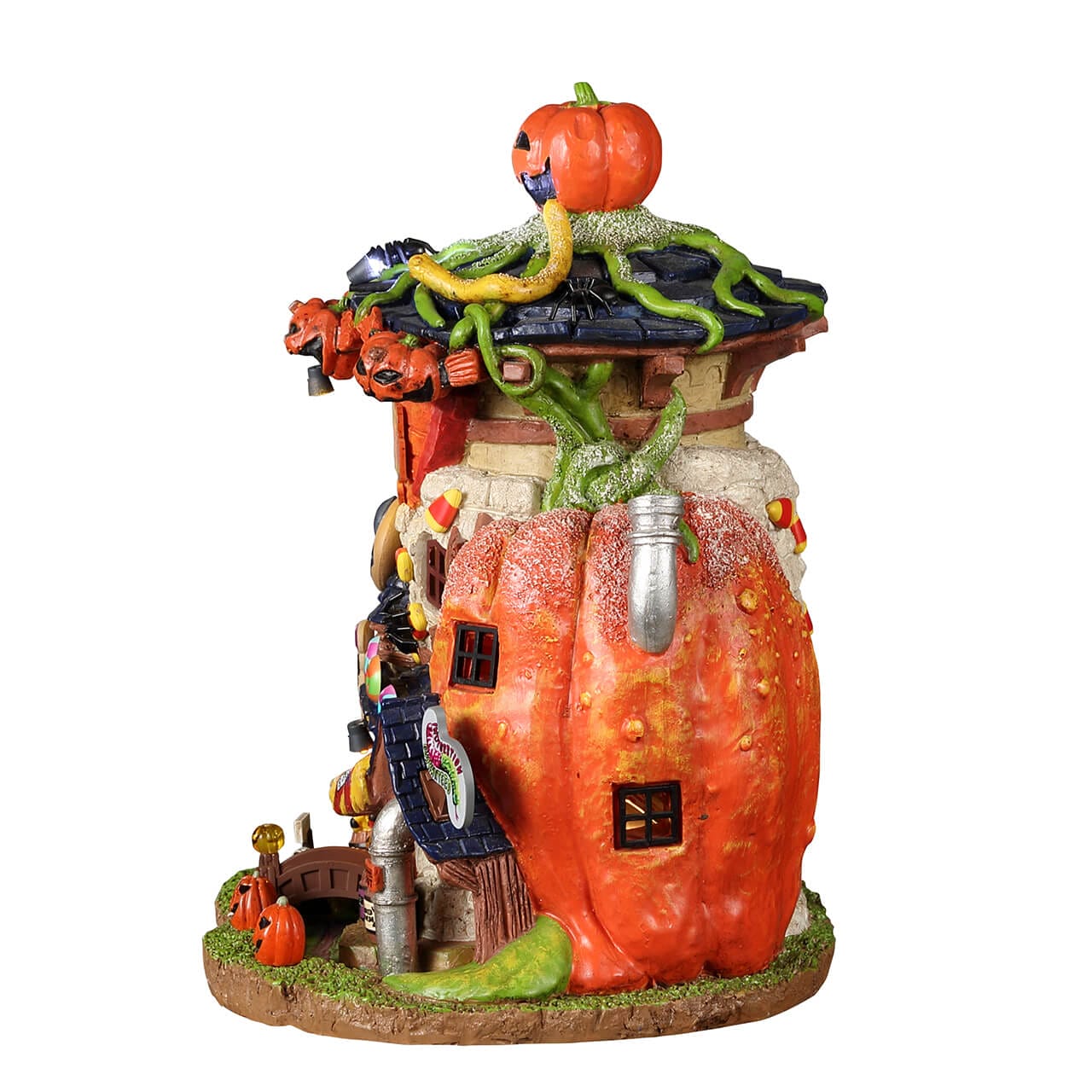lemax-sugared-pumpkin-candy-shoppe-boutique-lumineuse-spooky-town image 3