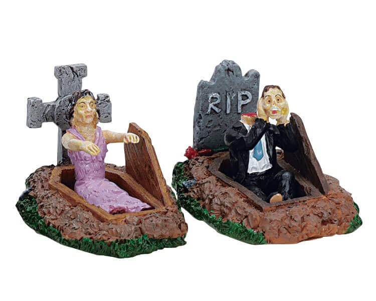 lemax-back-from-the-dead-figurine-spooky-town-zombie image 2