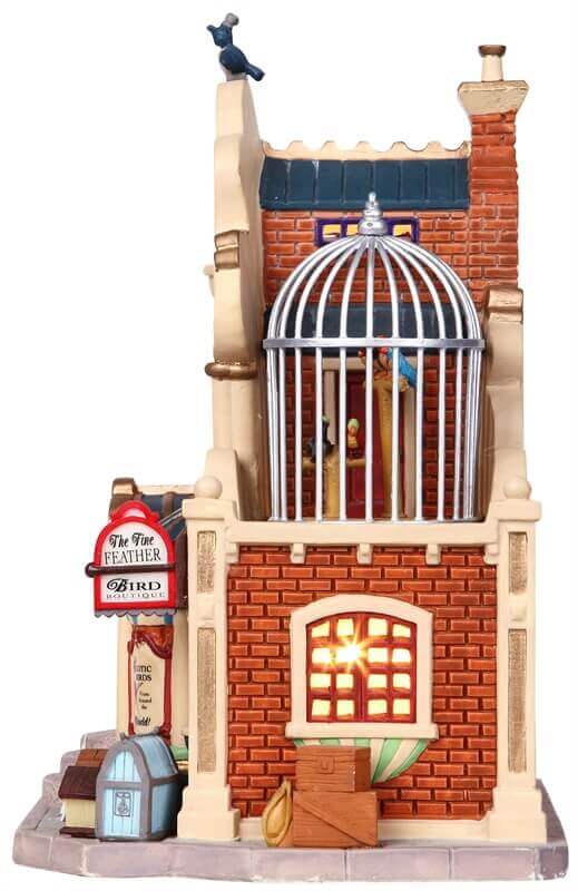 lemax-the-fine-feather-boutique-miniature-lumineuse-village-de-no-l image 2