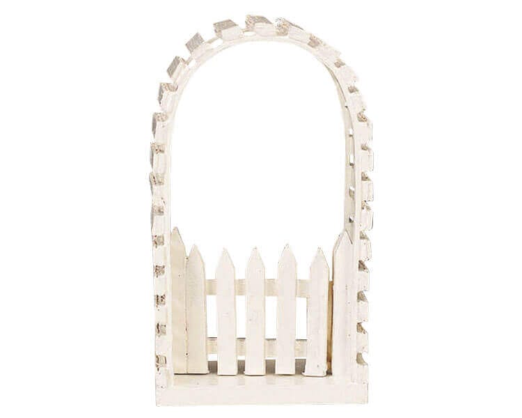 lemax-wooden-arbor-arche-en-bois-accessoire-village-miniature image 1