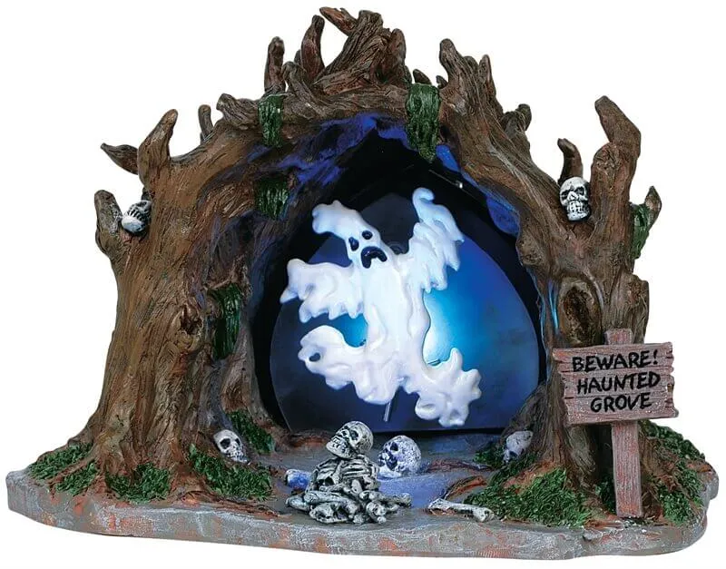 lemax-haunted-grove-d-cor-village-spooky-town image 1