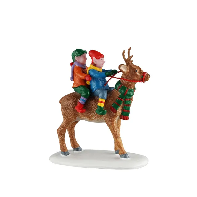 lemax-reindeer-rides-attraction-rennes-santa-s-wonderland image 1