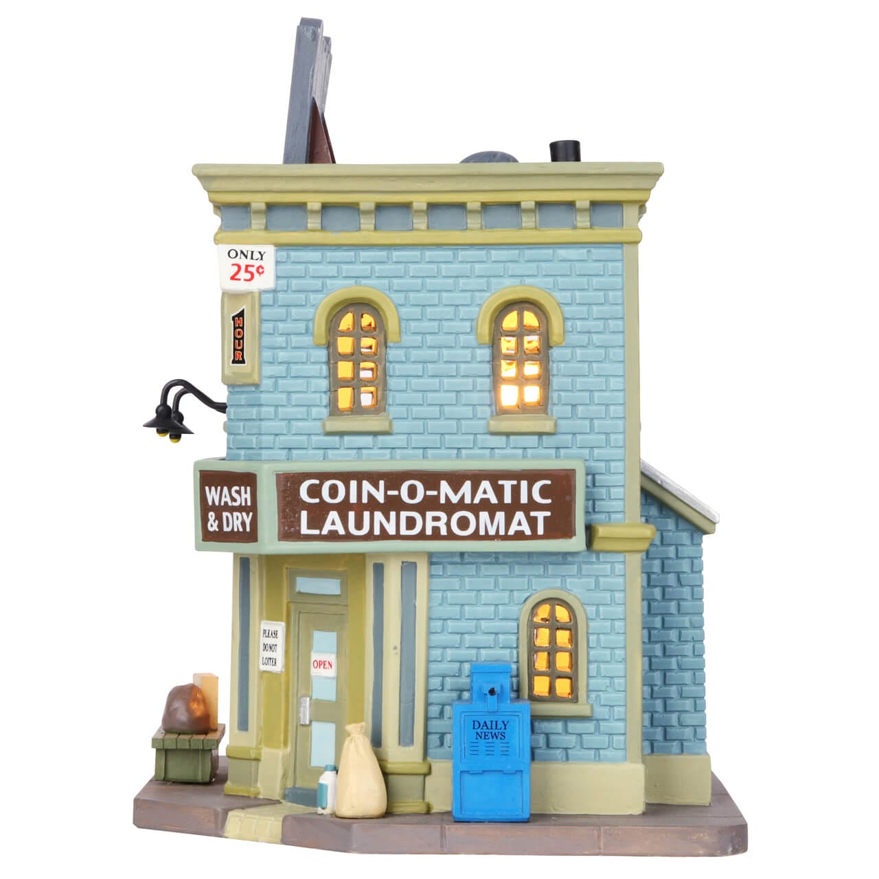 lemax-coin-o-matic-laundromat-laverie-village-miniature image 2