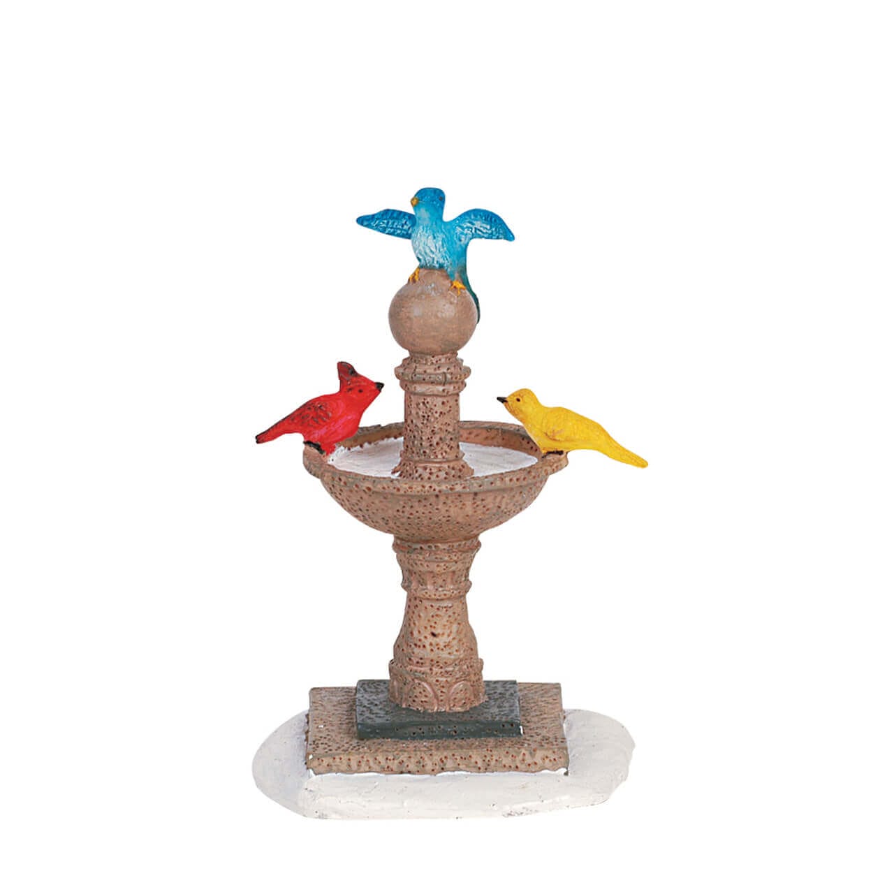 lemax-village-birdbath-bain-d-oiseaux-miniature-pour-village-de-no-l image 1