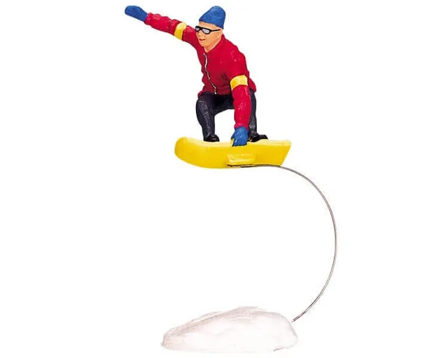 lemax-snowboarding-fun-figurine-village-miniature-de-no-l image 1