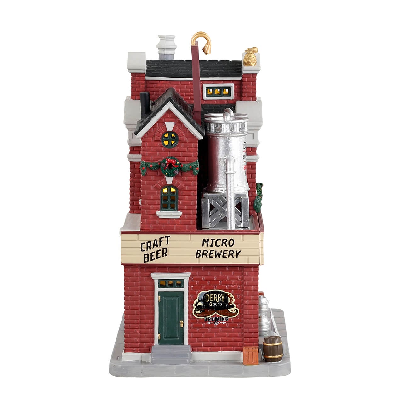 lemax-derby-sons-brewing-co-b-timent-miniature-lumineux-brasserie-caddington image 2