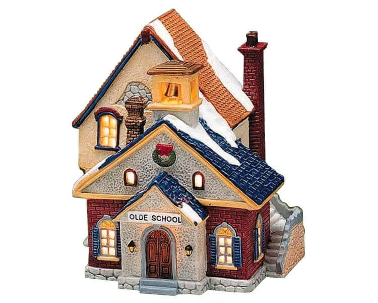lemax-olde-school-cole-miniature-lumineuse-village-no-l image 1