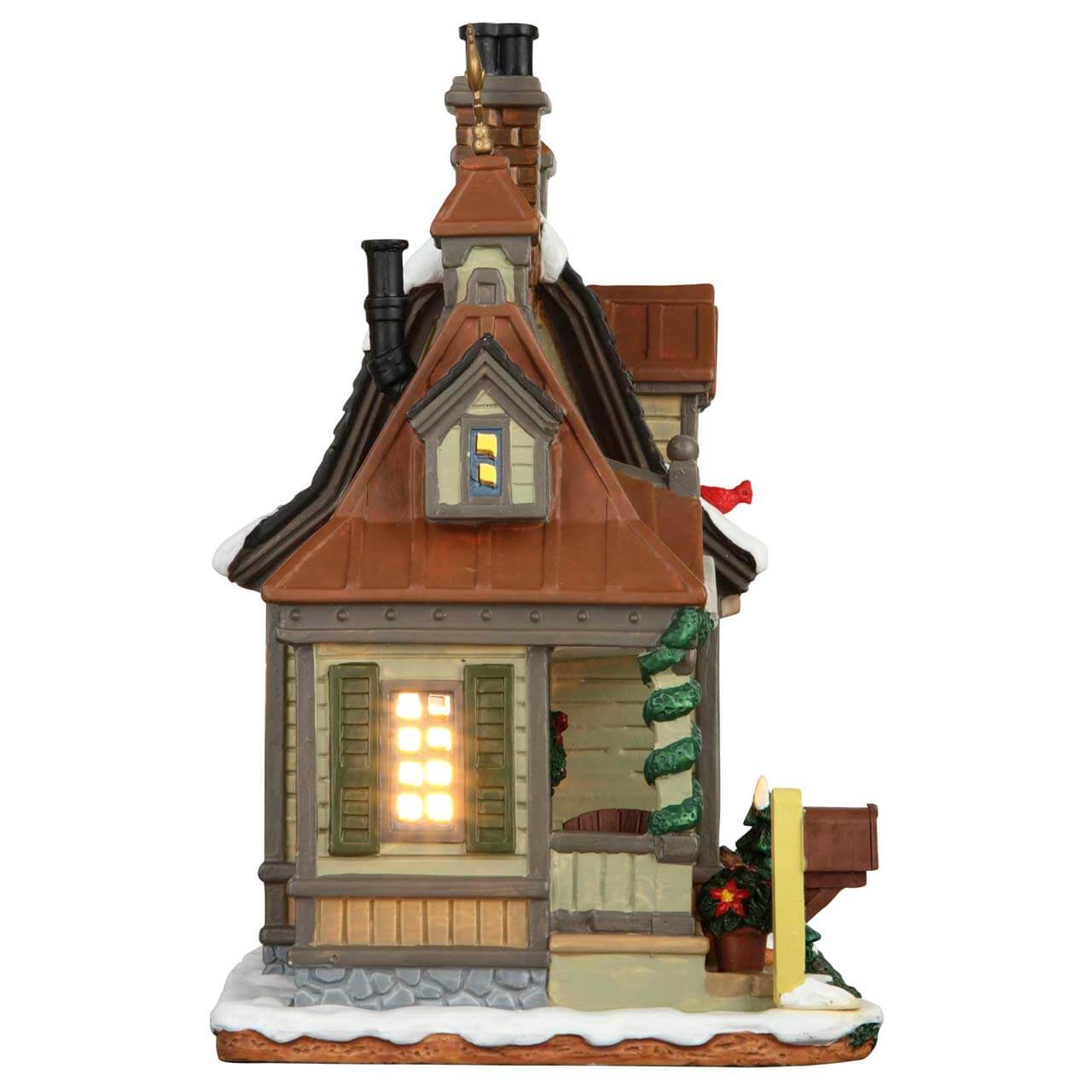 lemax-slater-s-homestead-maison-ferme-miniature-lumineuse-village-no-l image 2