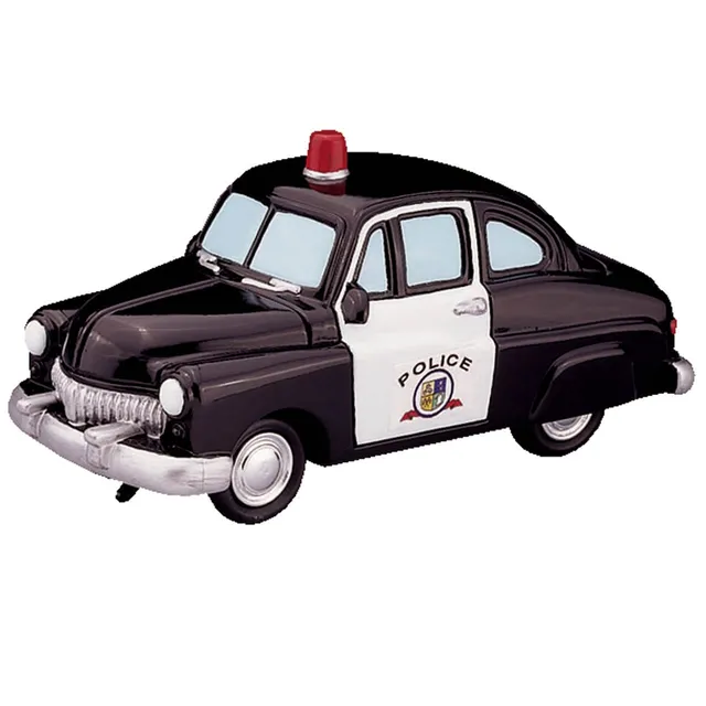 lemax-police-squad-car-voiture-miniature-village image 1